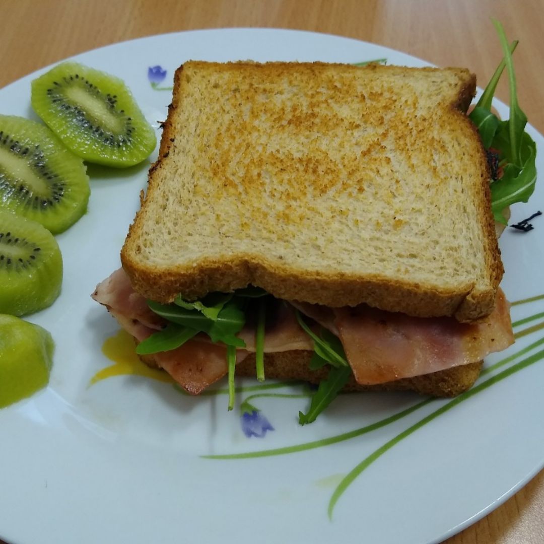 Sandwich en sartén Sandwich en sartén