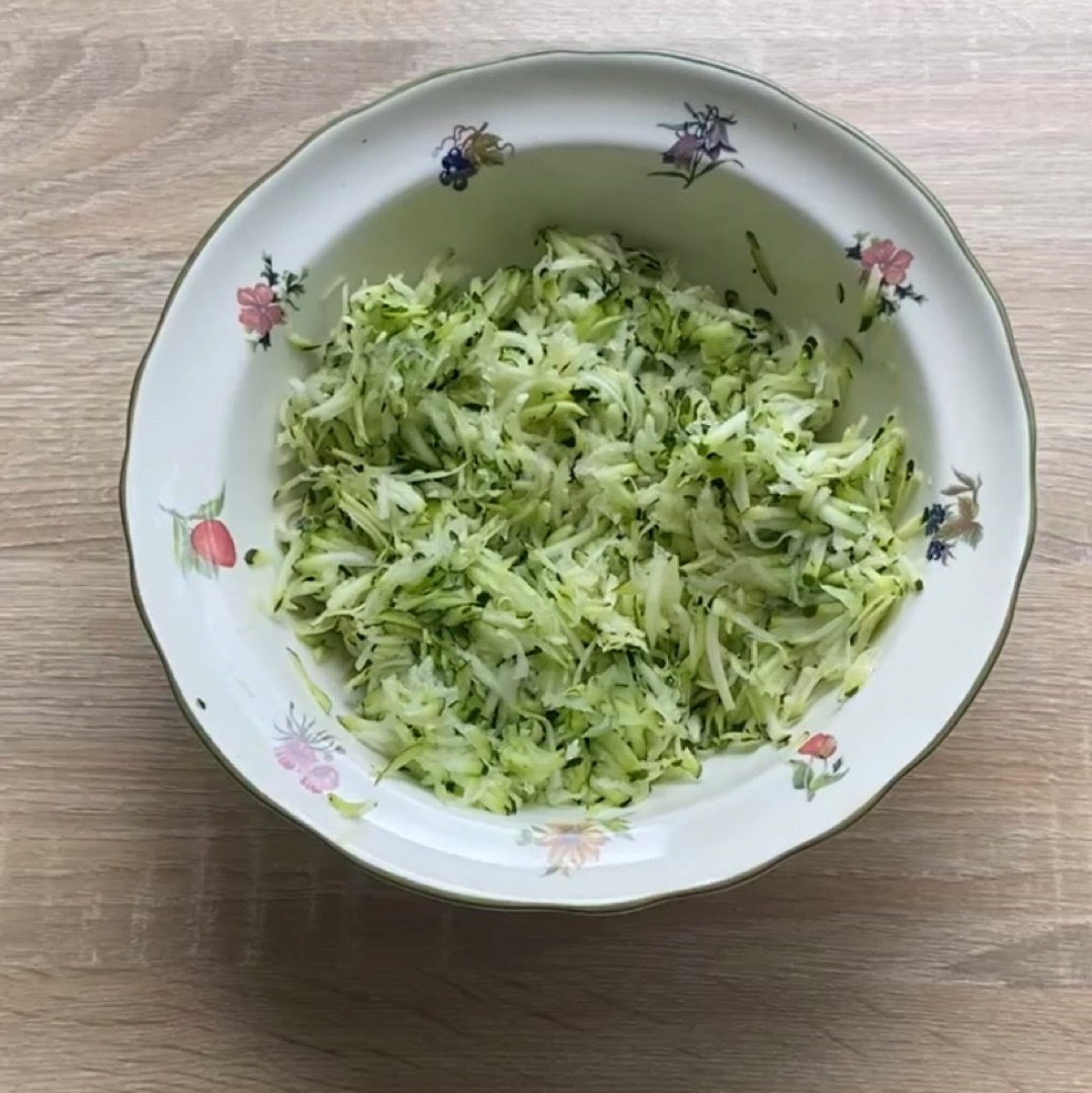 Hamburguesas de calabacín  Paso 0