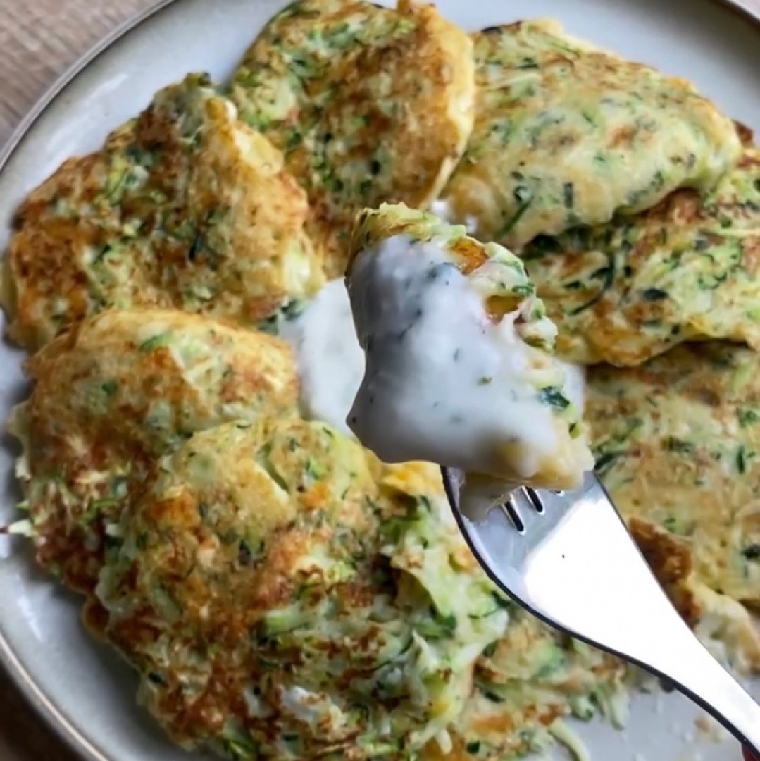 Hamburguesas de calabacín  Paso 3