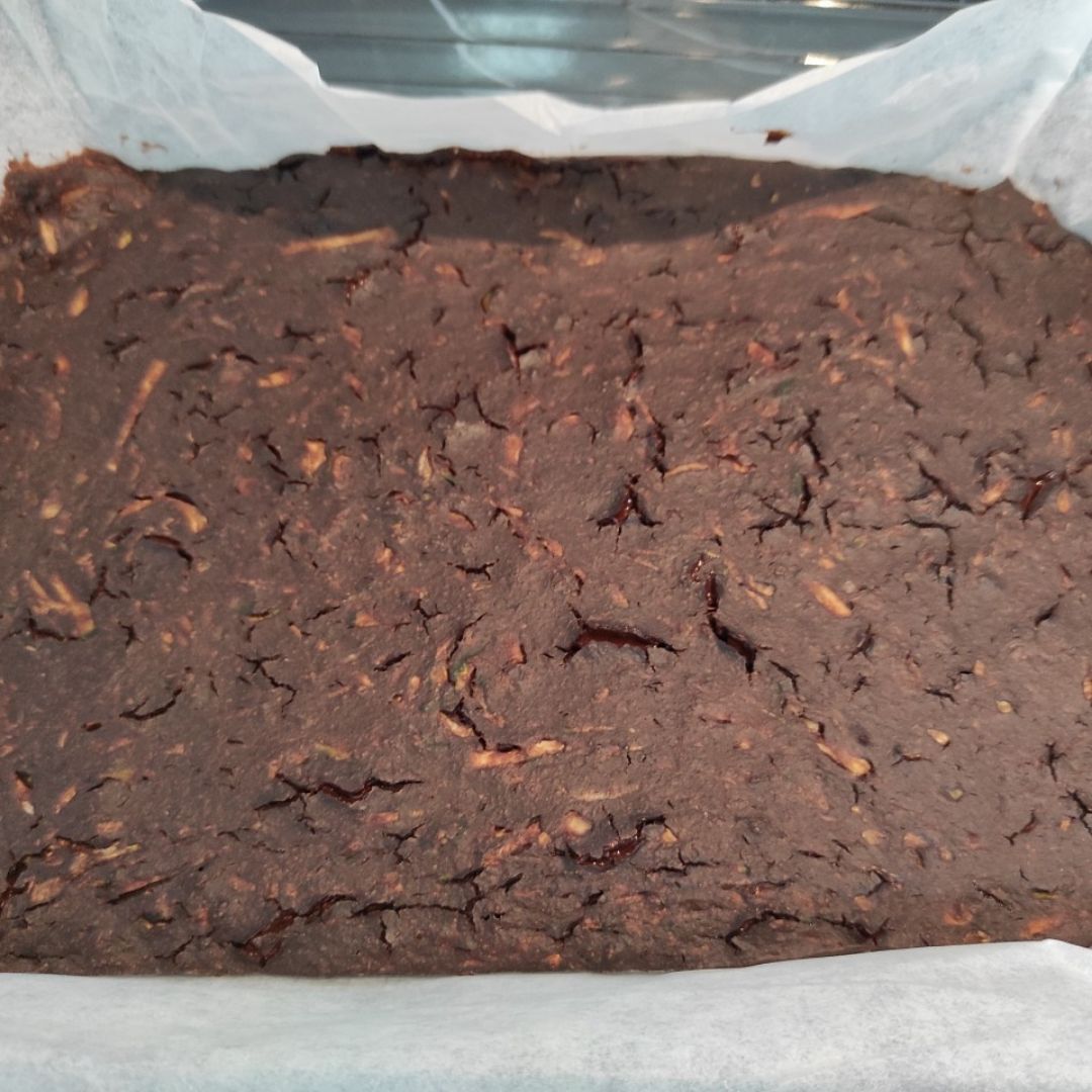 Brownie integral de calabacín Brownie integral de calabacín