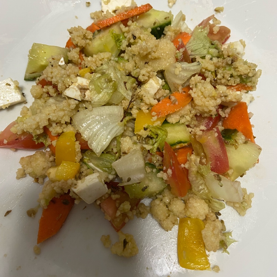 Ensalada de cous cous