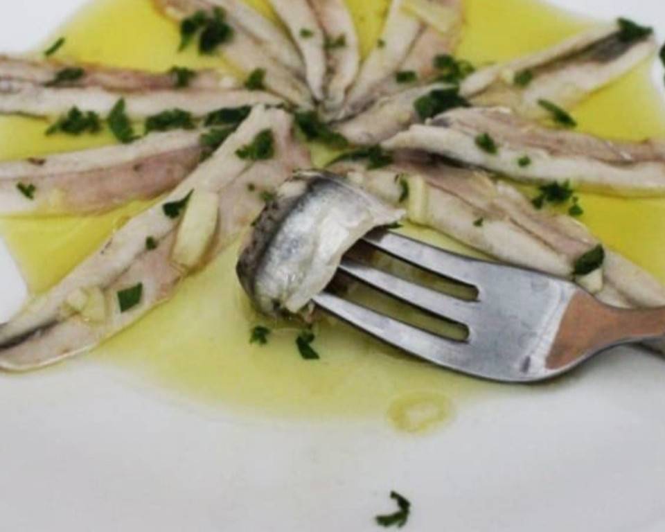 Boquerones al Vinagre de vino, muy ricos😋 Boquerones al Vinagre de vino, muy ricos😋