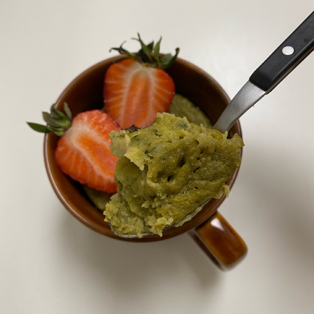 Matcha mug cake Matcha mug cake