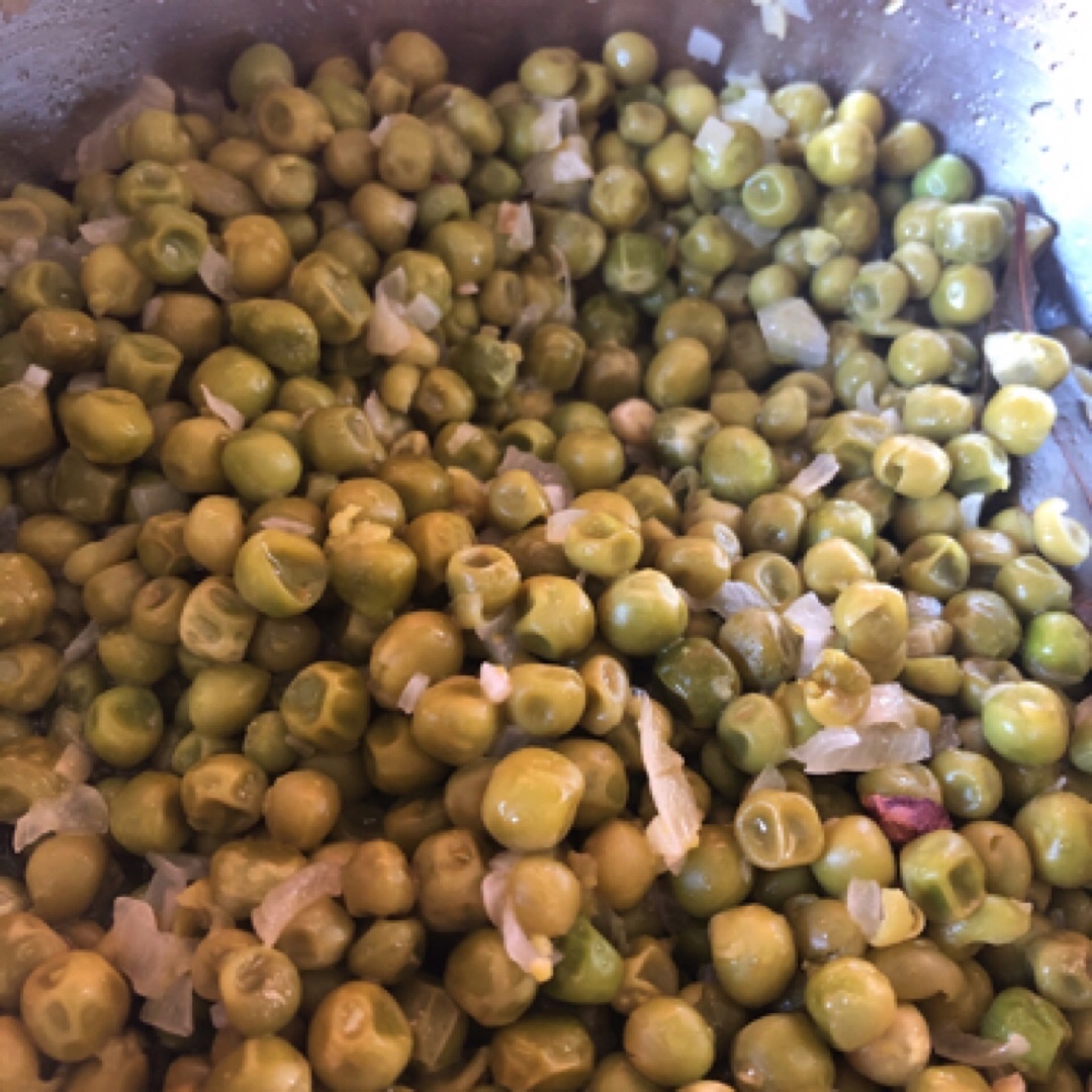 Guisantes salteados Guisantes salteados