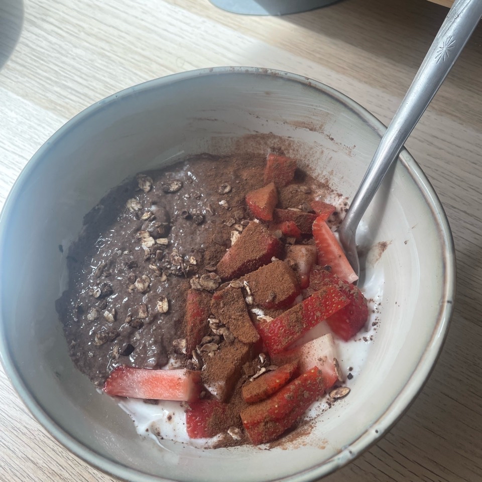 Pudding de chia de chocolate Pudding de chia de chocolate