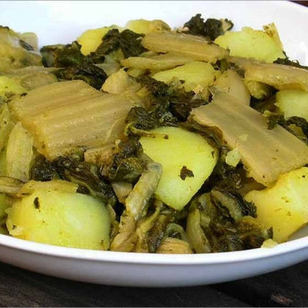 Acelga con patatas Acelga con patatas