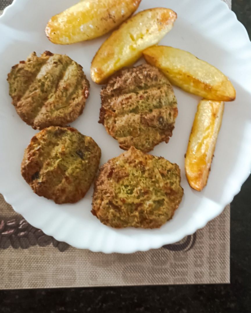 Tortas de Brócoli Tortas de Brócoli