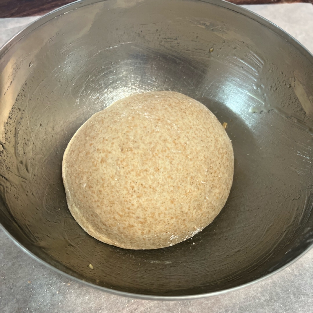 Base para pizza de espelta  Paso 2