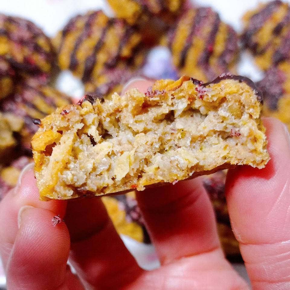 Galletitas de manzana 🍎, avena y crema de anacardos 🍪🍪🍪