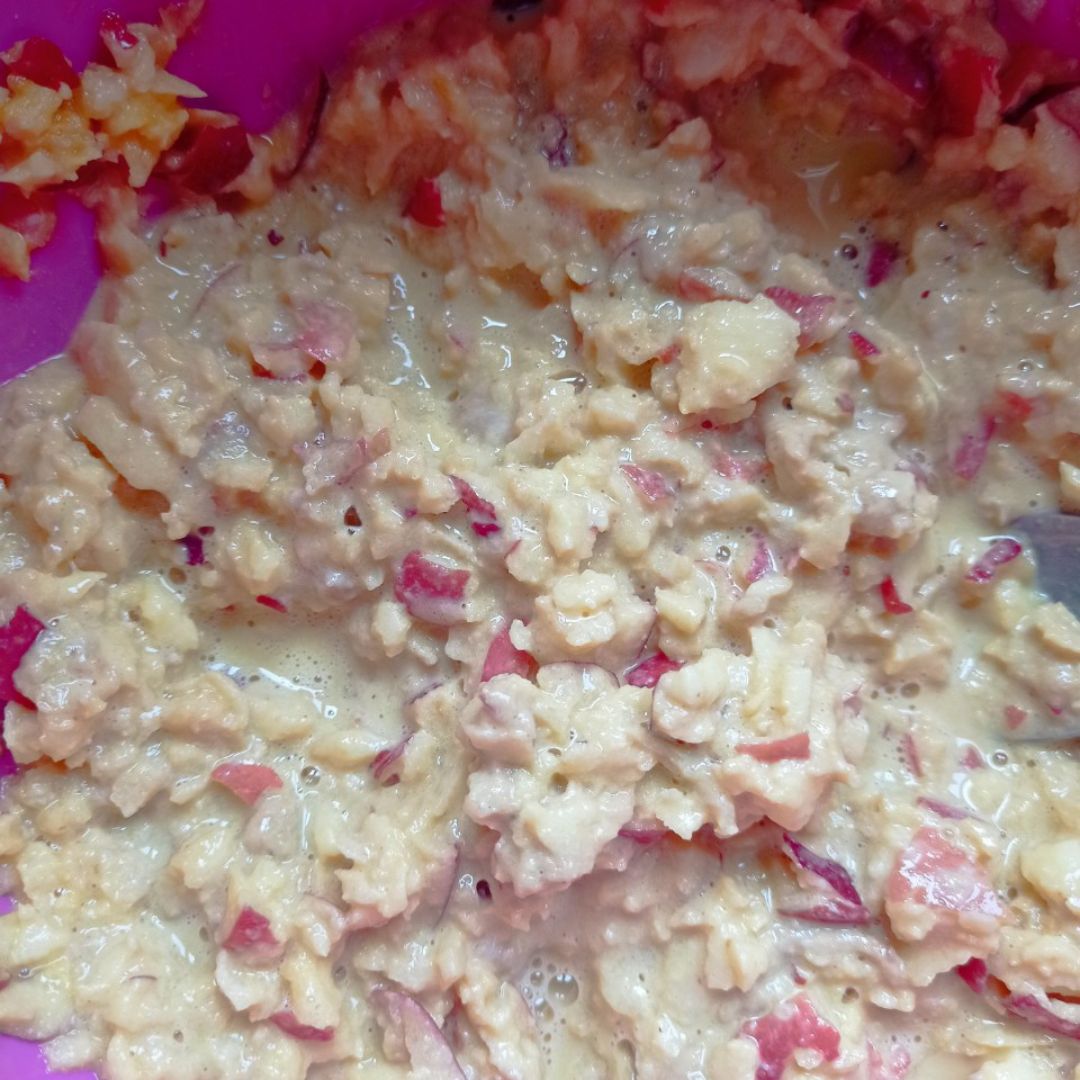 Galletitas de manzana 🍎, avena y crema de anacardos 🍪🍪🍪 Paso 1 Galletitas de manzana 🍎, avena y crema de anacardos 🍪🍪🍪 Paso 1