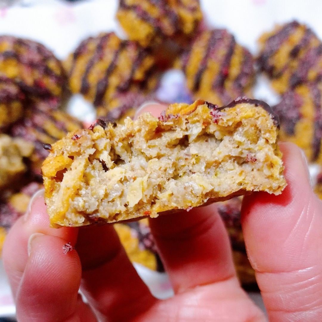 Galletitas de manzana 🍎, avena y crema de anacardos 🍪🍪🍪 Paso 5 Galletitas de manzana 🍎, avena y crema de anacardos 🍪🍪🍪 Paso 5