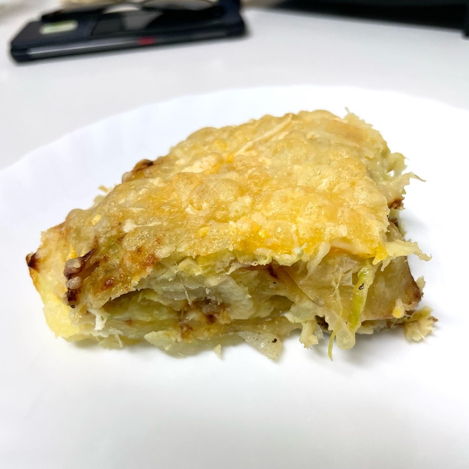 Frittata de patata, calabacín y queso Frittata de patata, calabacín y queso