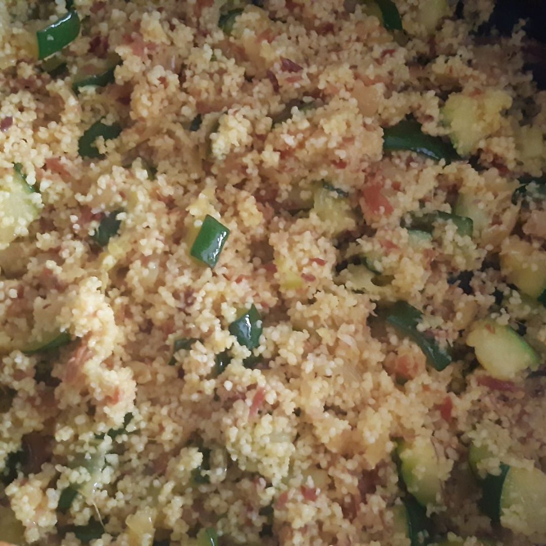 Cous cous con verduras Cous cous con verduras