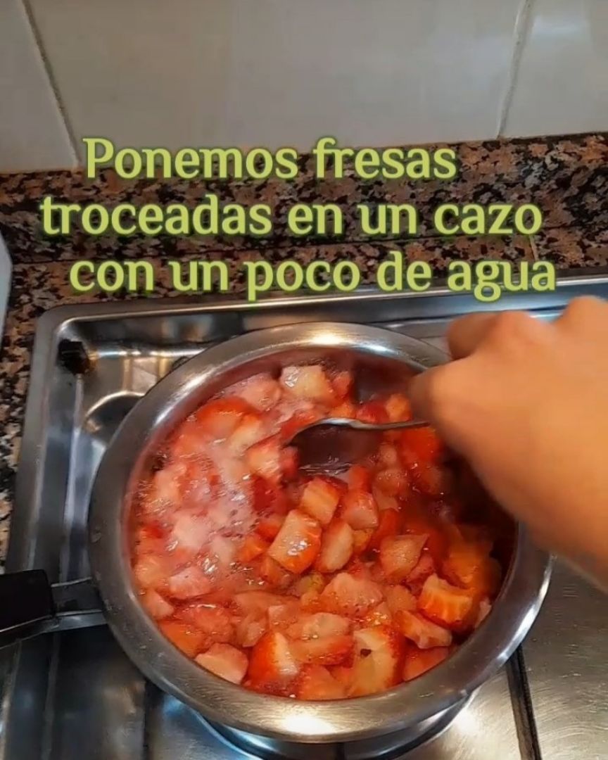 Corazón de gelatina 🍓❤ Paso 0