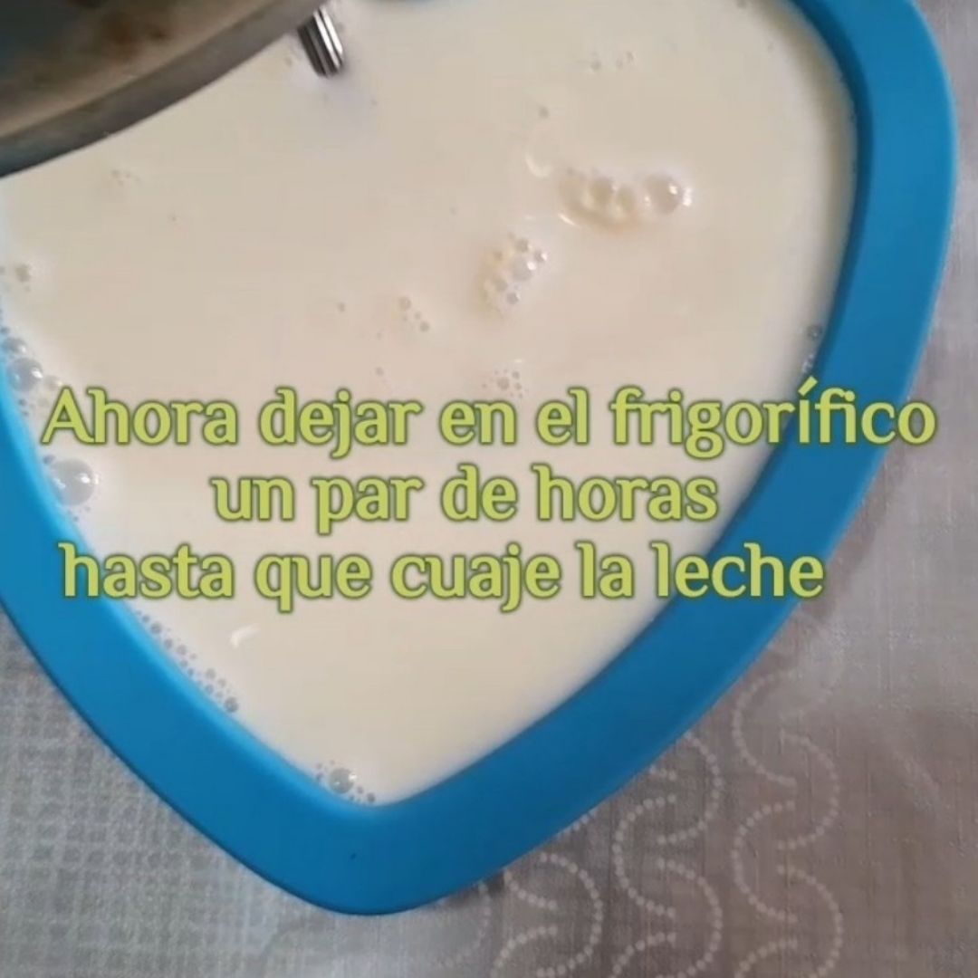 Corazón de gelatina 🍓❤ Paso 1