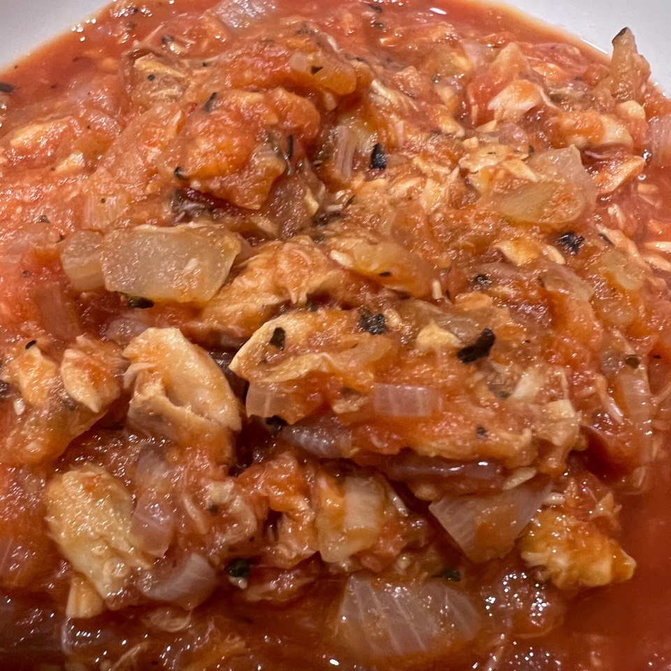 Sofrito tomate y atun para pasta Sofrito tomate y atun para pasta