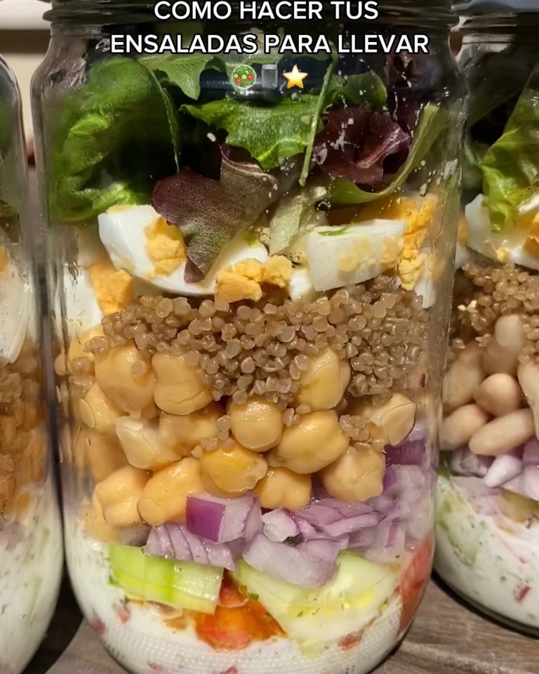 Ensaladas para llevar