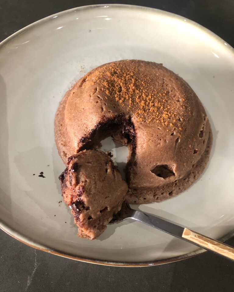 Coulant de chocolate y canela Coulant de chocolate y canela
