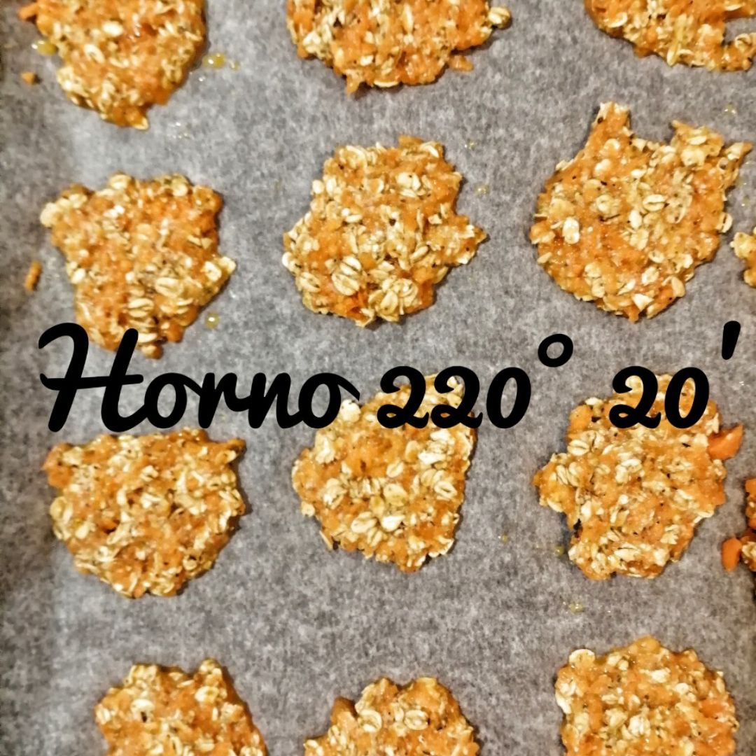 Tortitas de zanahoria Paso 6 Tortitas de zanahoria Paso 6