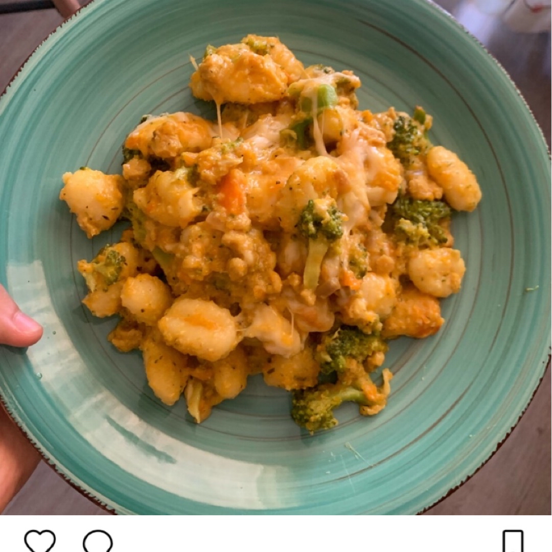 Ñoquis con salsa de calabaza 🎃