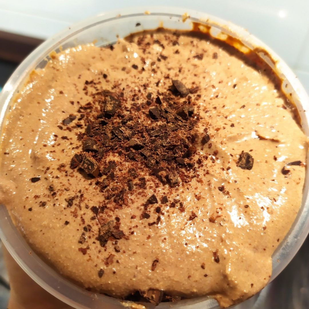 Crema de cacao con tofu y avellanas Paso 1 Crema de cacao con tofu y avellanas Paso 1