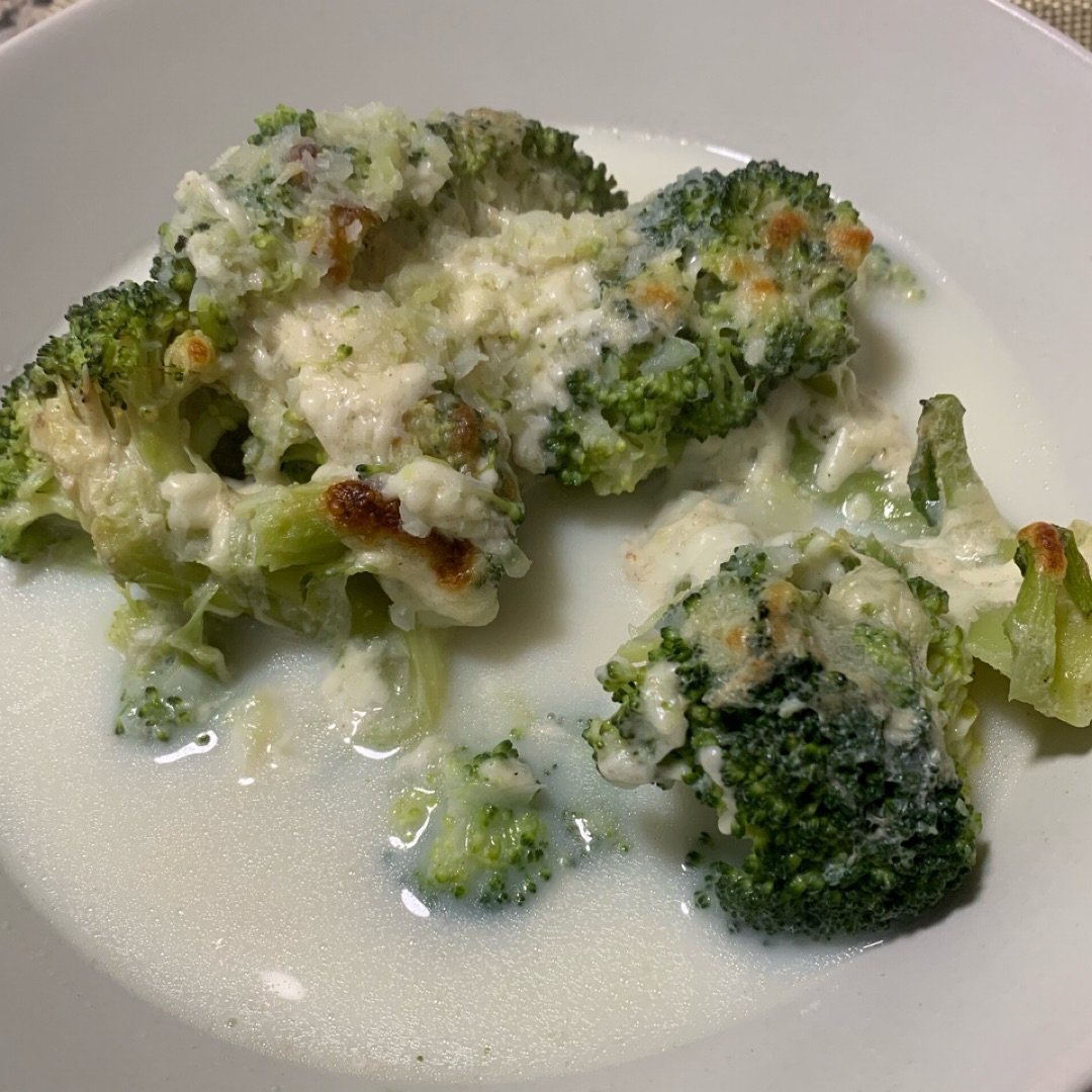Sopa cremosa de brócoli 