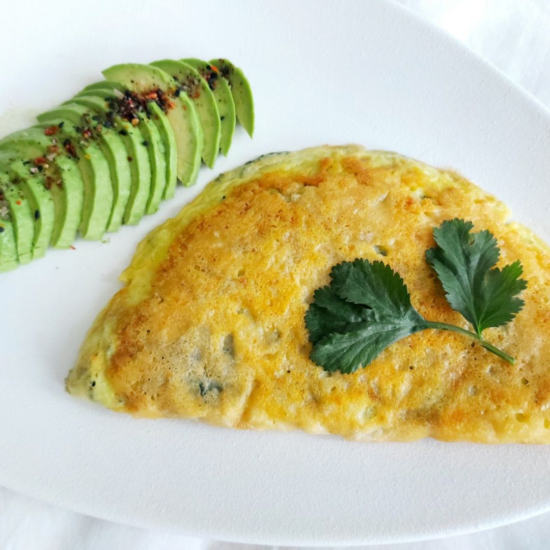 Tortilla crujiente de espinaca y parmesano Paso 7 Tortilla crujiente de espinaca y parmesano Paso 7