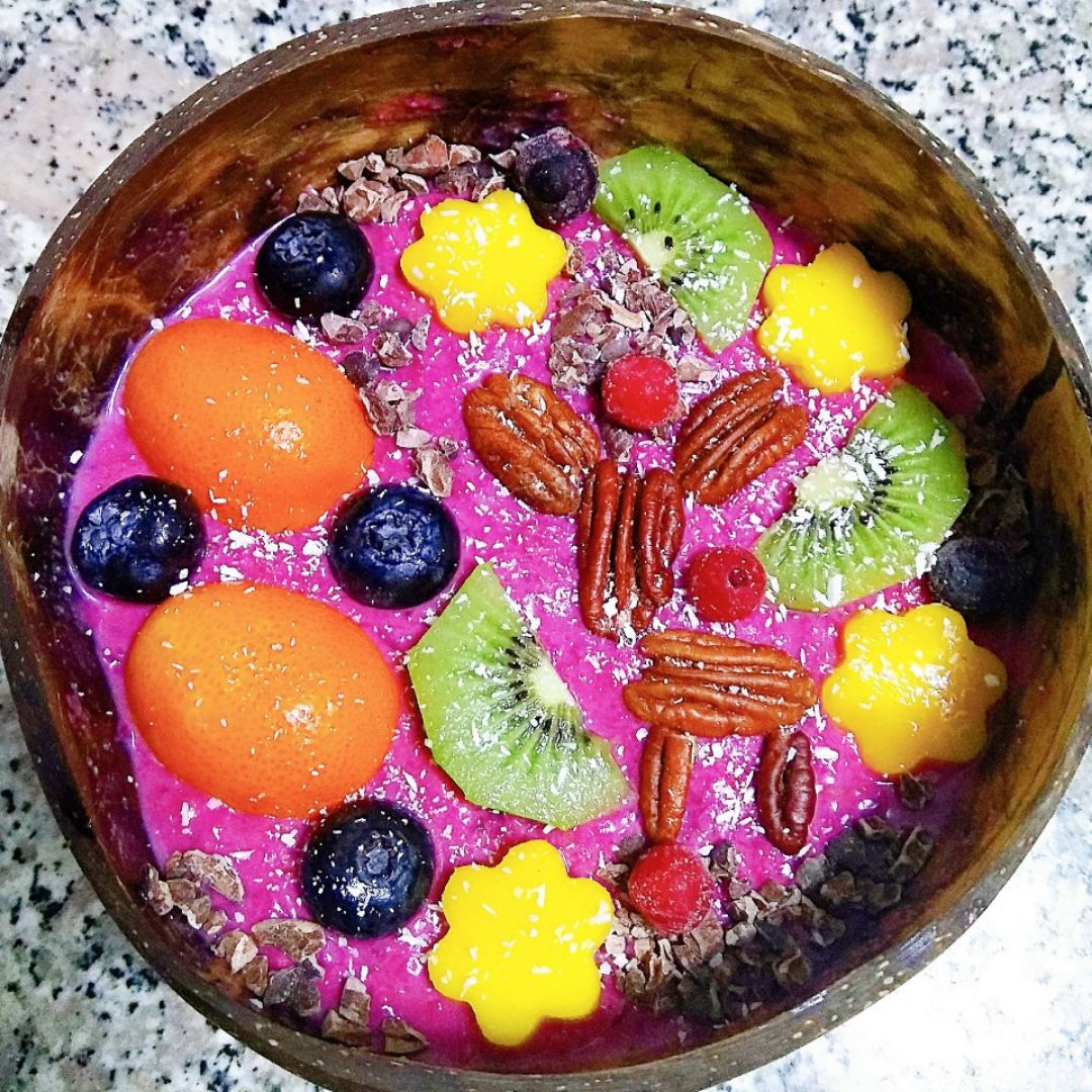 Porrigde de remolacha 🍑 y frutos rojos❤️ Porrigde de remolacha 🍑 y frutos rojos❤️