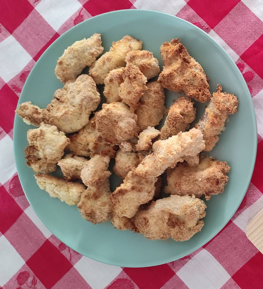 Nuggets de merluza. Nuggets de merluza.
