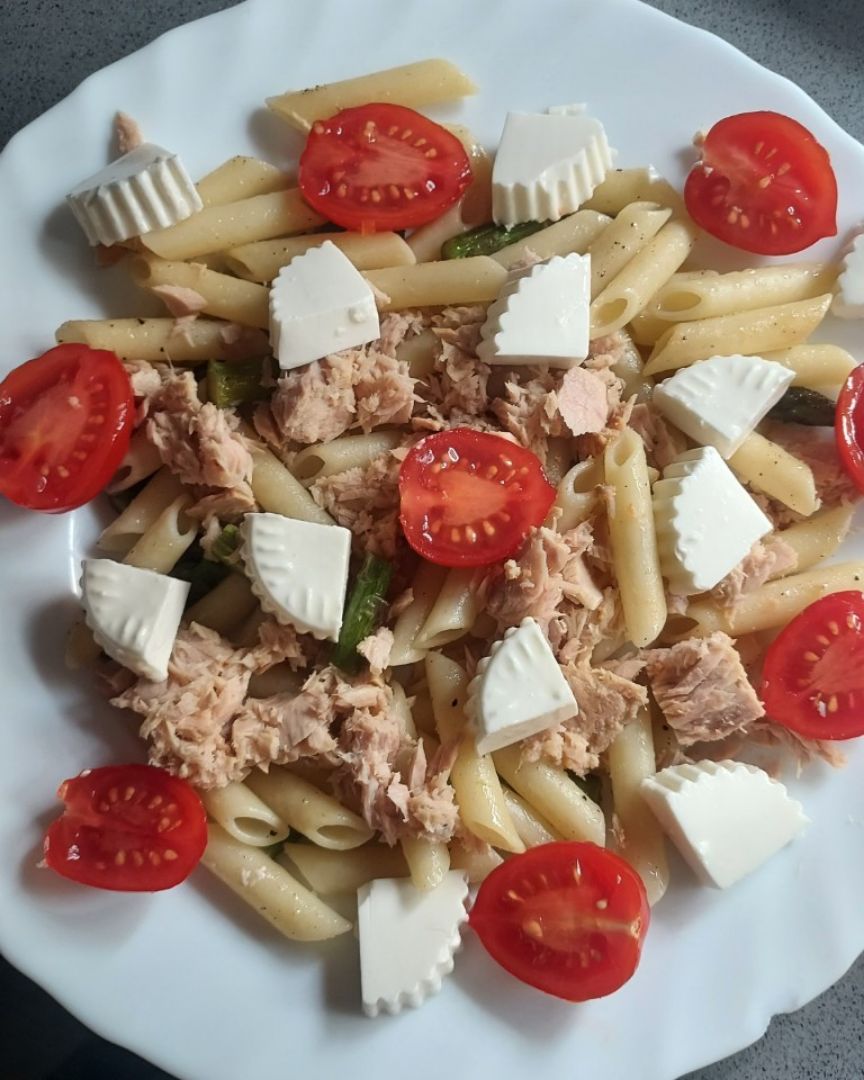 Ensalada templada de macarrones Ensalada templada de macarrones