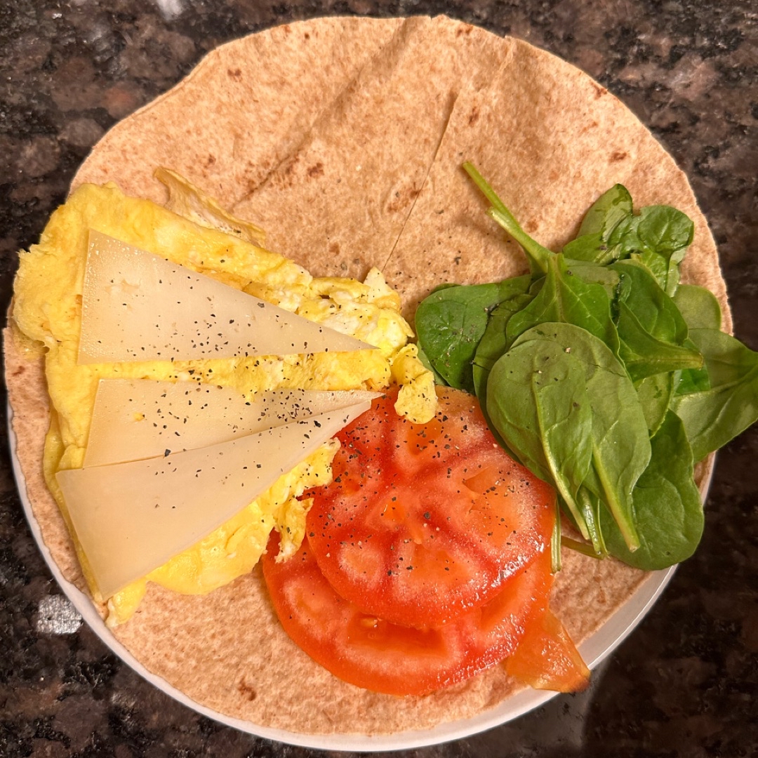 Wrap de tortilla 🌯 Paso 1 Wrap de tortilla 🌯 Paso 1