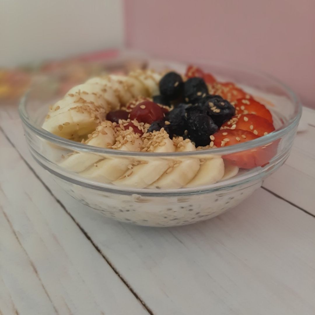 PORRIDGE DE AVENA Y FRUTAS 