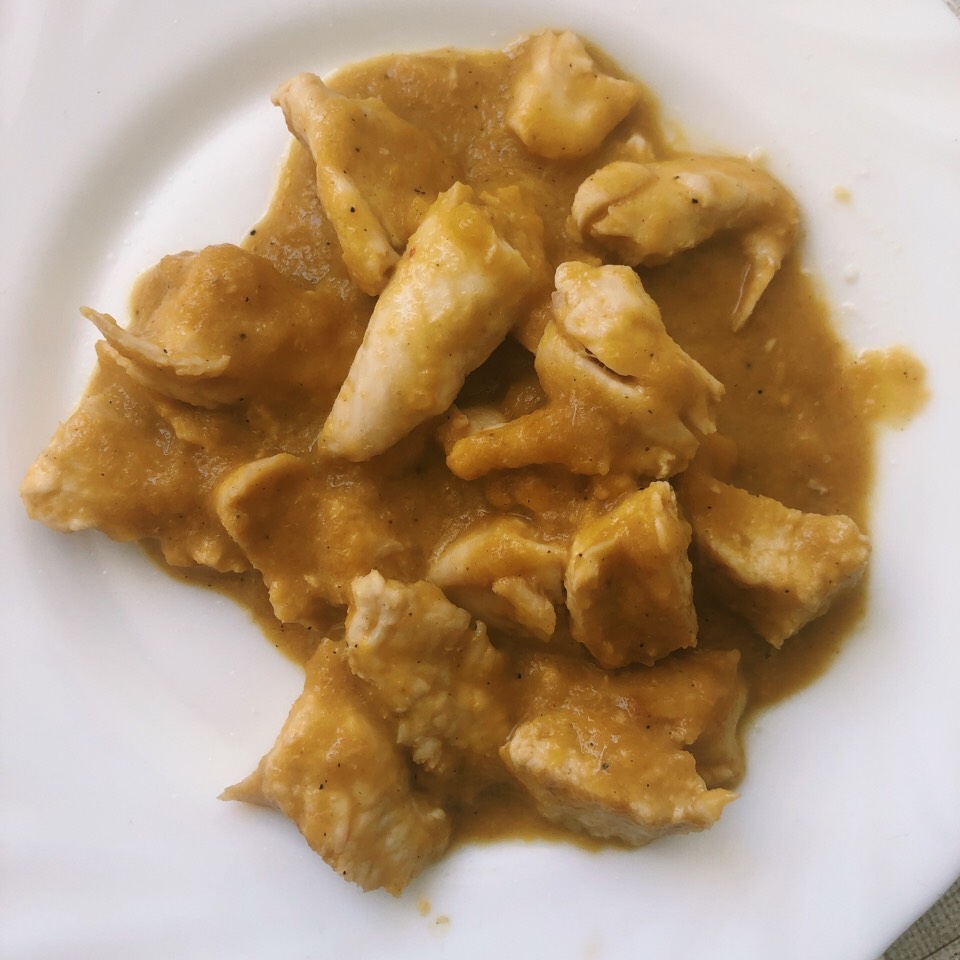 Pollo con salsa de naranja Pollo con salsa de naranja