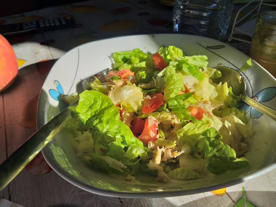 Ensalada con pollo Ensalada con pollo