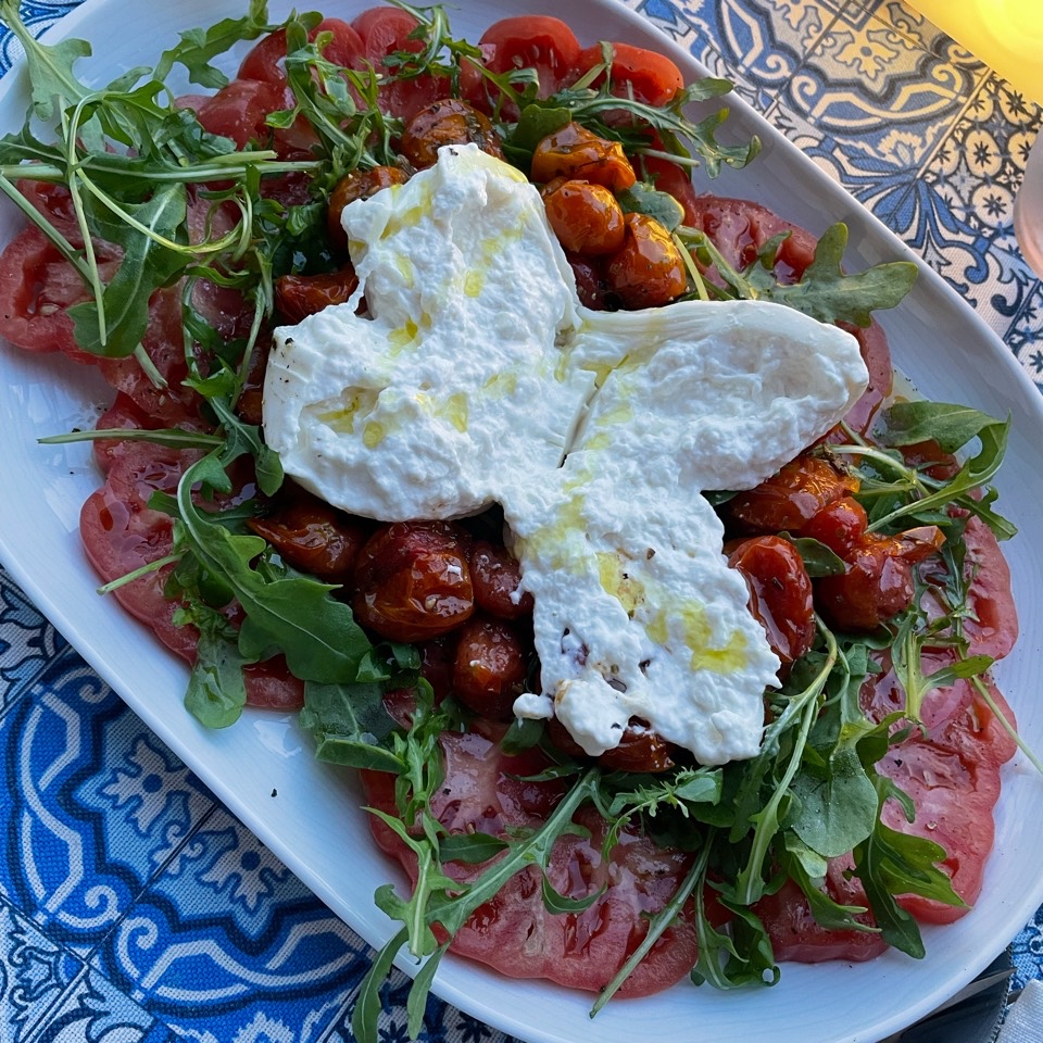Ensalada de burrata Ensalada de burrata