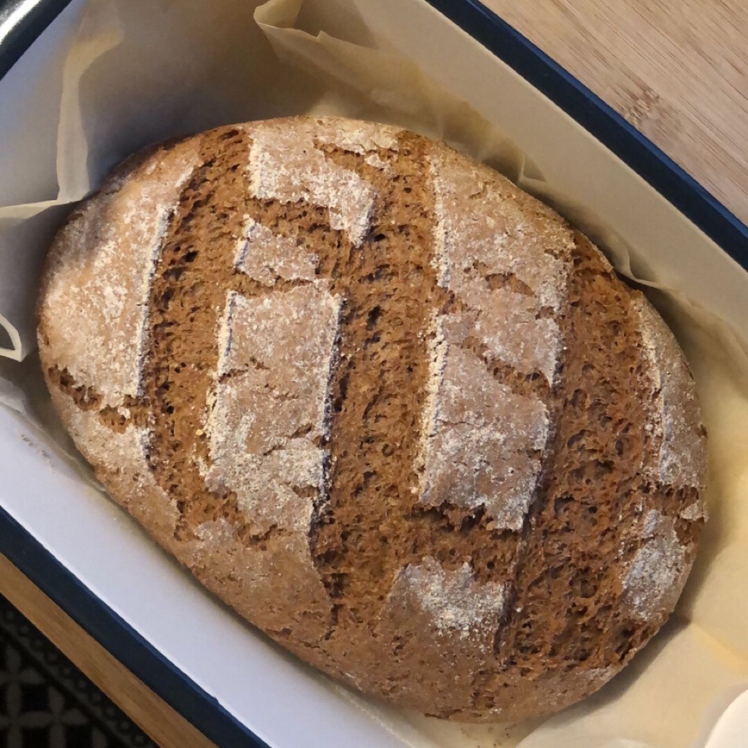 Pan de espelta integral y centeno 🍞 