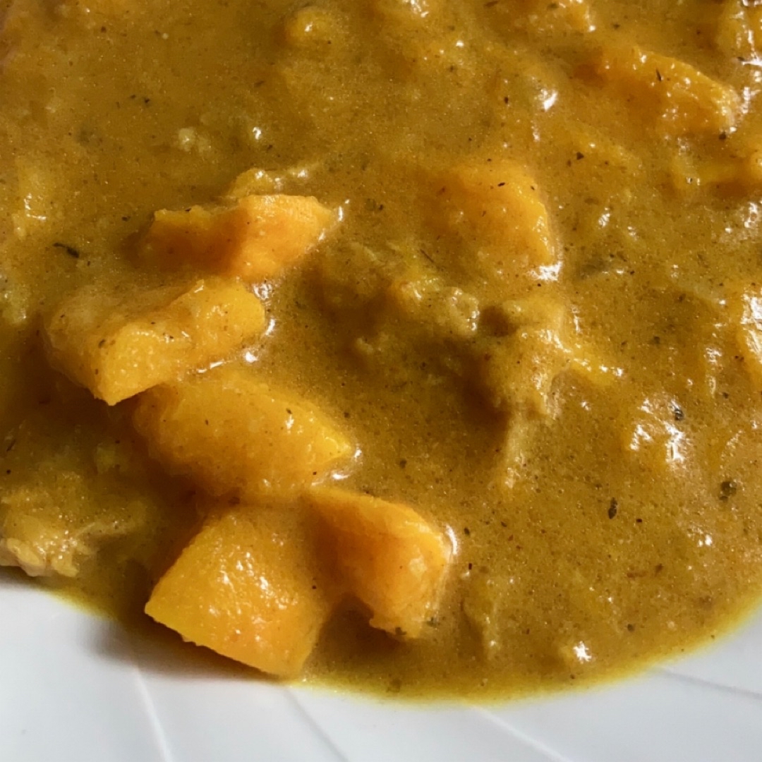 Curry de calabaza y heura Curry de calabaza y heura