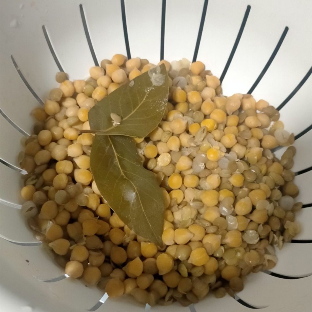 Hummus de pimiento 🫑 y sésamo Paso 1 Hummus de pimiento 🫑 y sésamo Paso 1