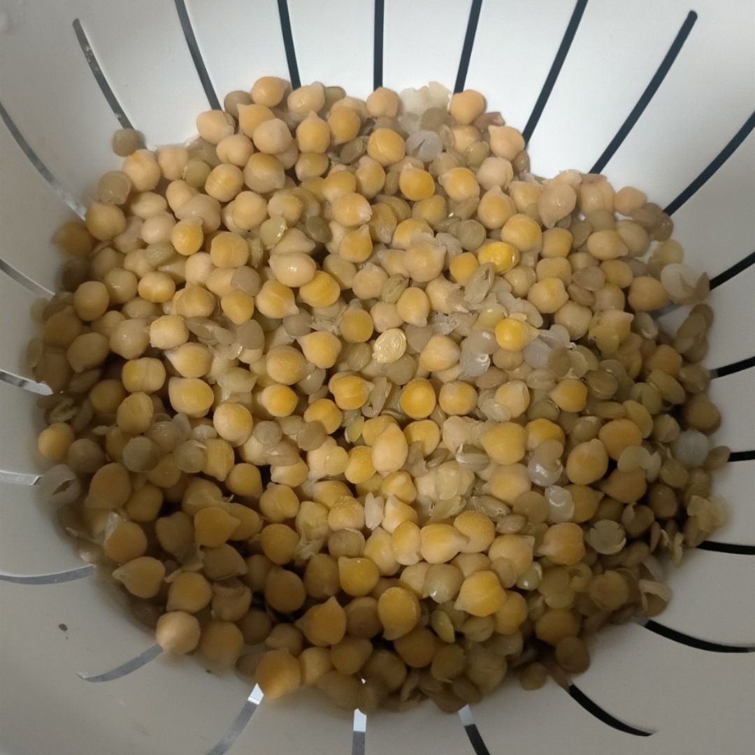 Hummus de pimiento 🫑 y sésamo Paso 2 Hummus de pimiento 🫑 y sésamo Paso 2