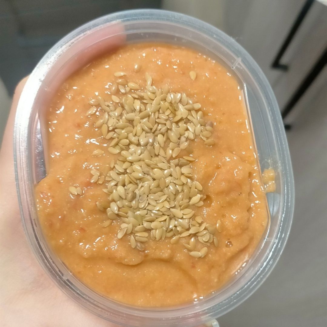 Hummus de pimiento 🫑 y sésamo Paso 6 Hummus de pimiento 🫑 y sésamo Paso 6