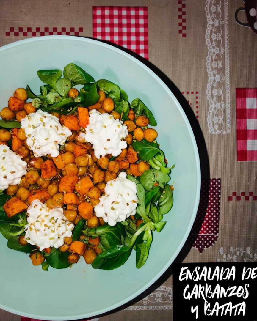 Ensalada de Garbanzos y Batata Ensalada de Garbanzos y Batata