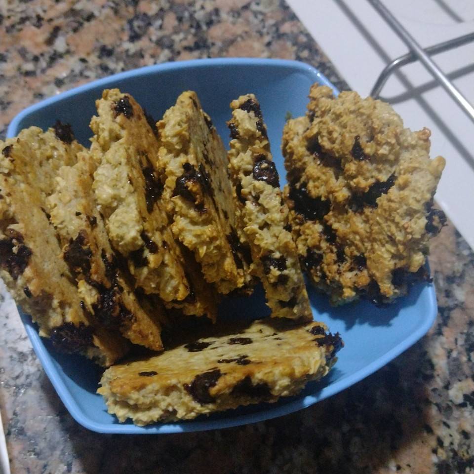 Cookies de avena y chips de chocolate Cookies de avena y chips de chocolate