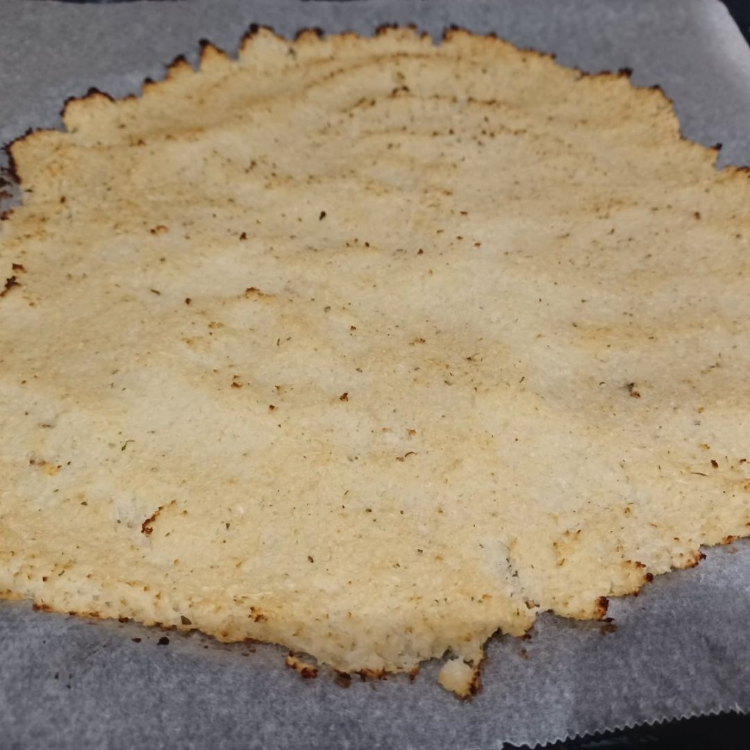 Base de pizza de coliflor Base de pizza de coliflor