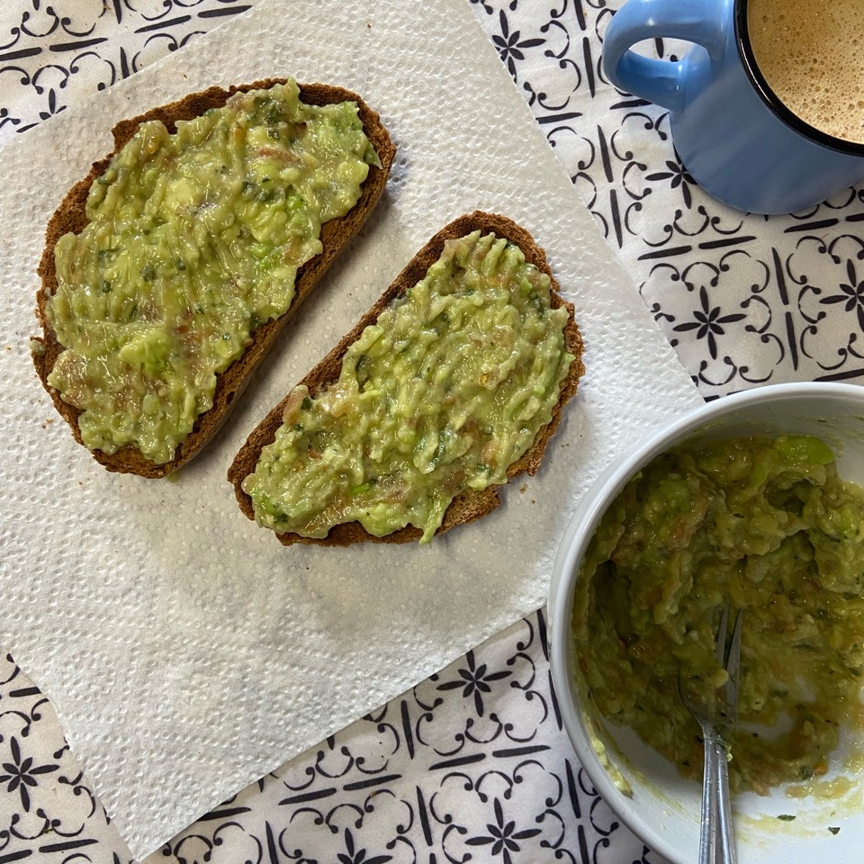 Guacamole casero Guacamole casero