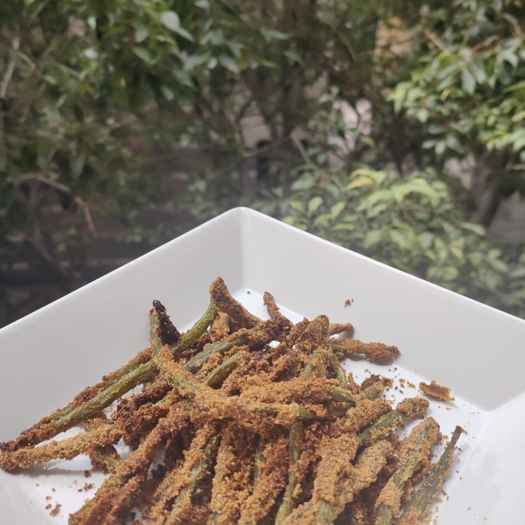 Chips de judías verdes veganas y Sing gluten 💚 Chips de judías verdes veganas y Sing gluten 💚