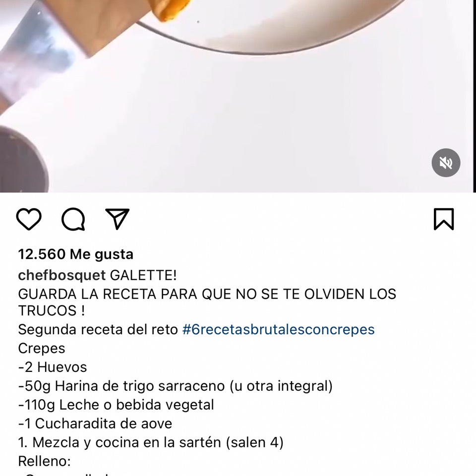 Galette de trigo sarraceno Galette de trigo sarraceno