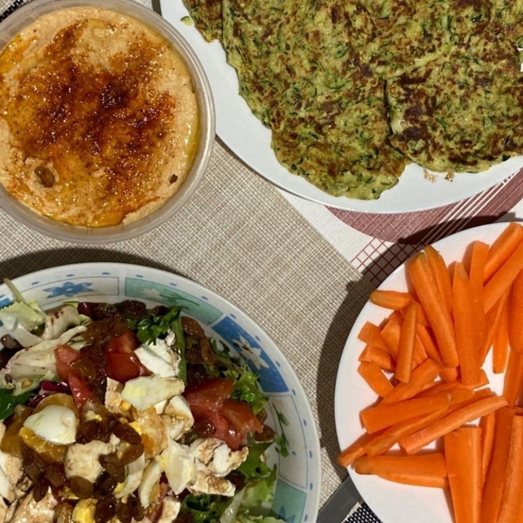 Tortitas/arepitas de calabacín y cebolla Paso 6 Tortitas/arepitas de calabacín y cebolla Paso 6