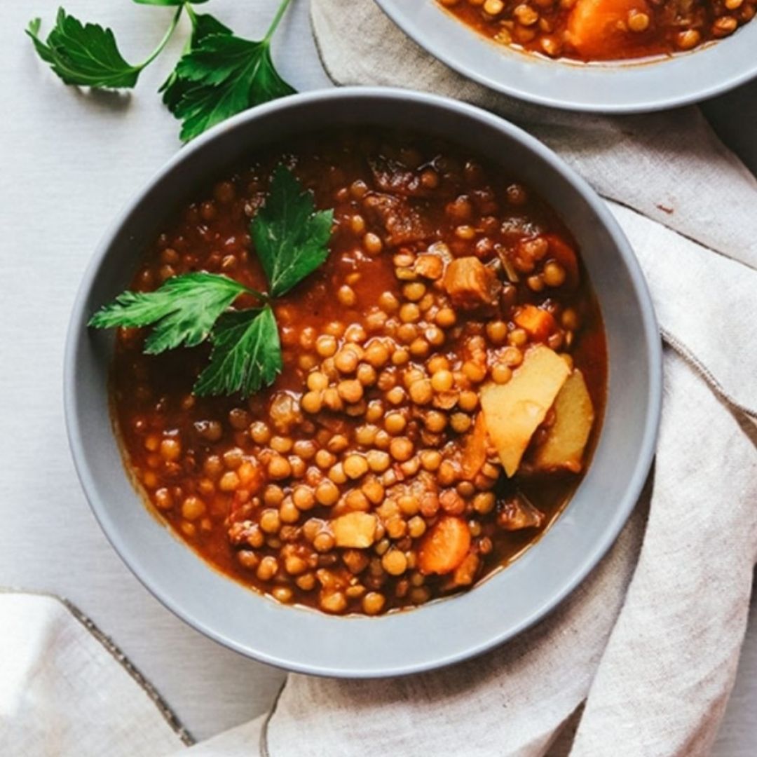Lentejas con verduras Lentejas con verduras