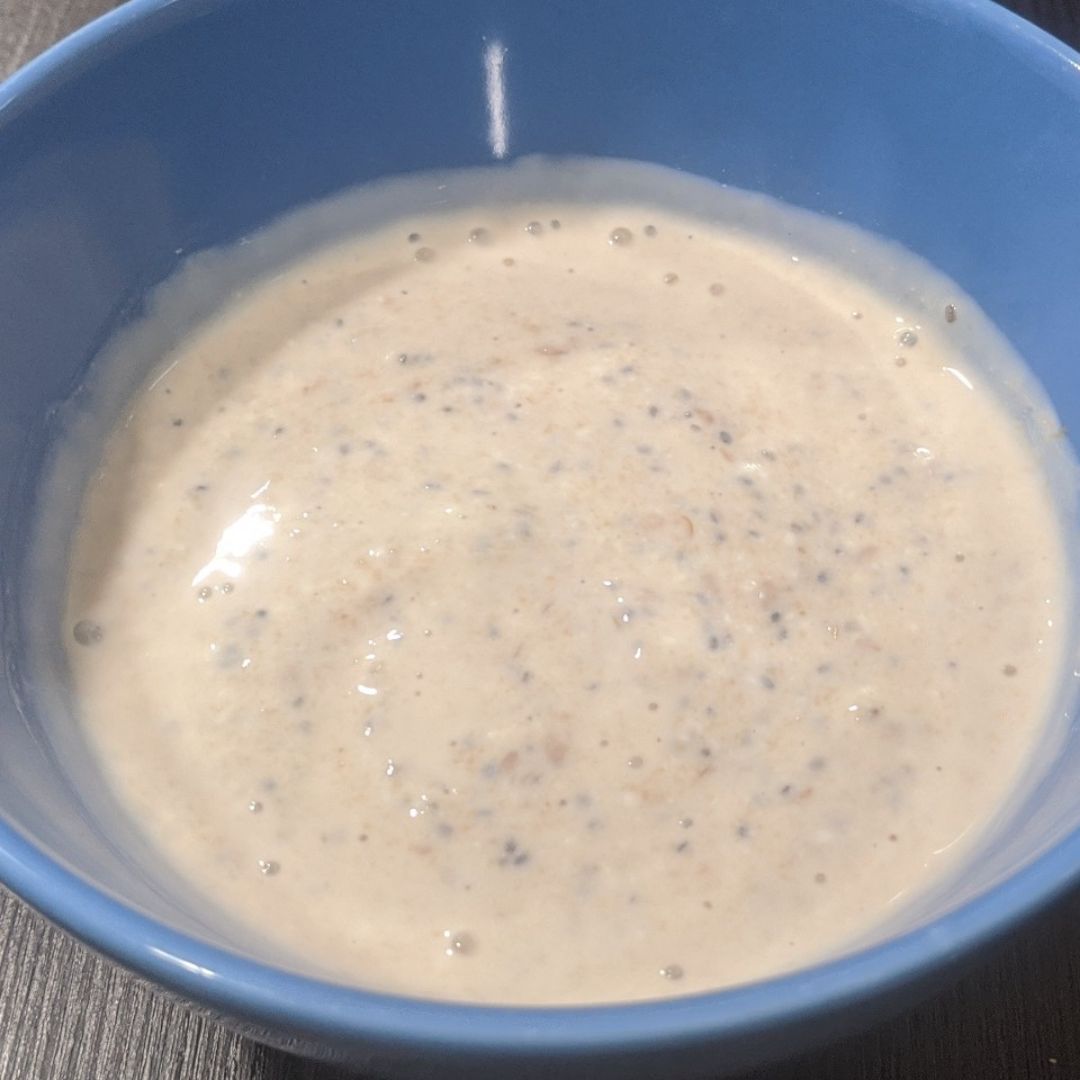 Kefir con semillas Paso 2 Kefir con semillas Paso 2