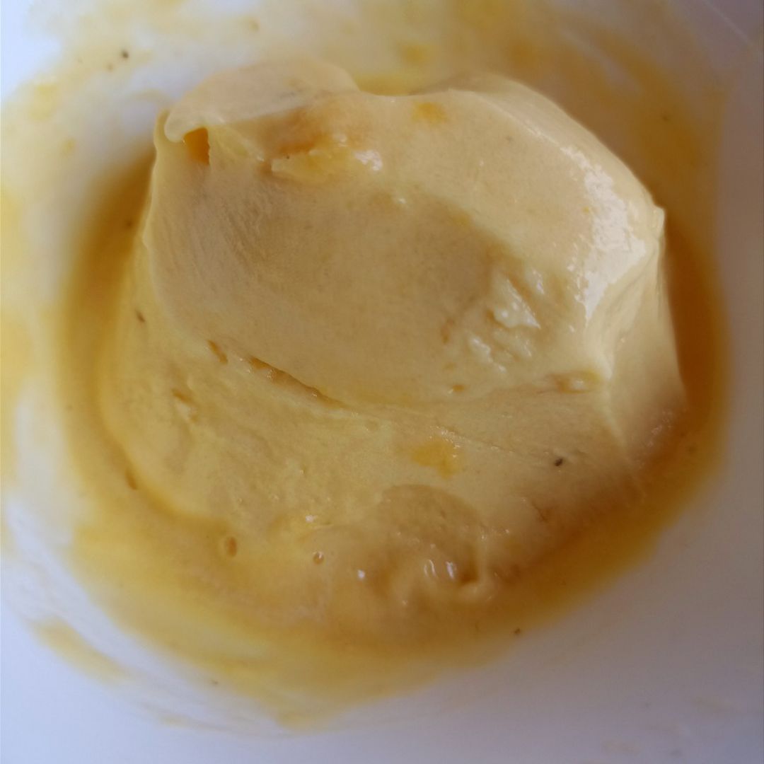 Helado de piña, mango y plátano Paso 1 Helado de piña, mango y plátano Paso 1